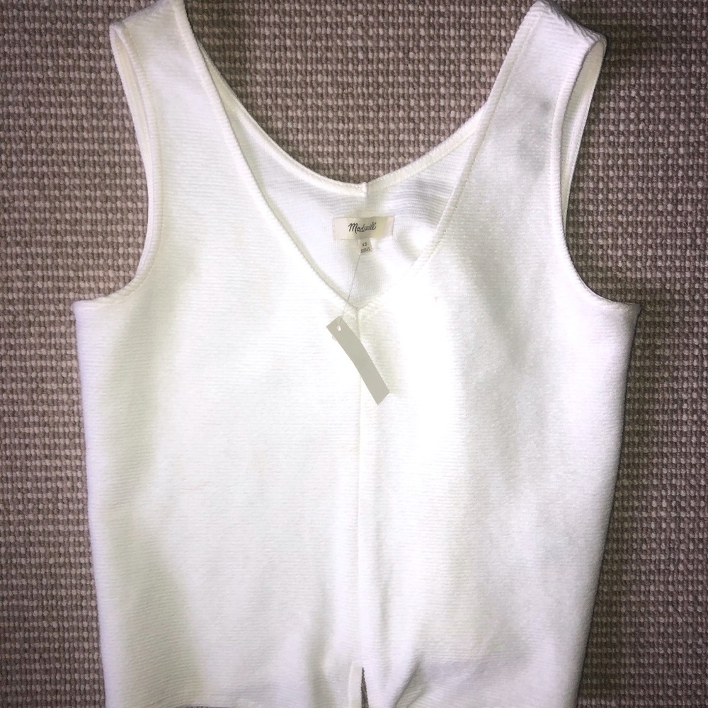 Madewell White Top (Never worn/ w tag)